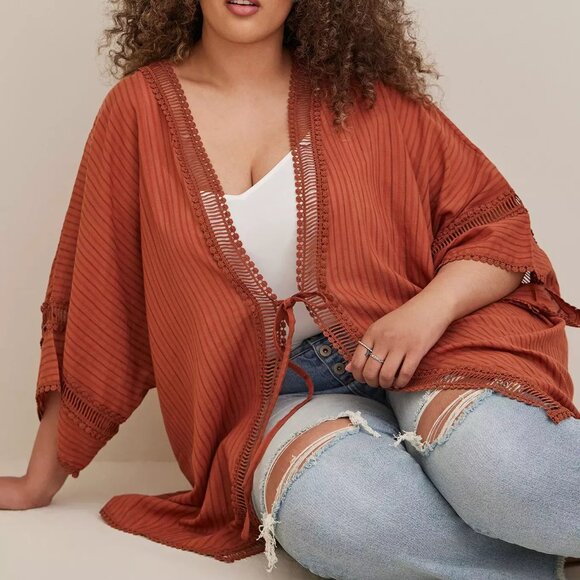 torrid Tops - TORRID Kimono